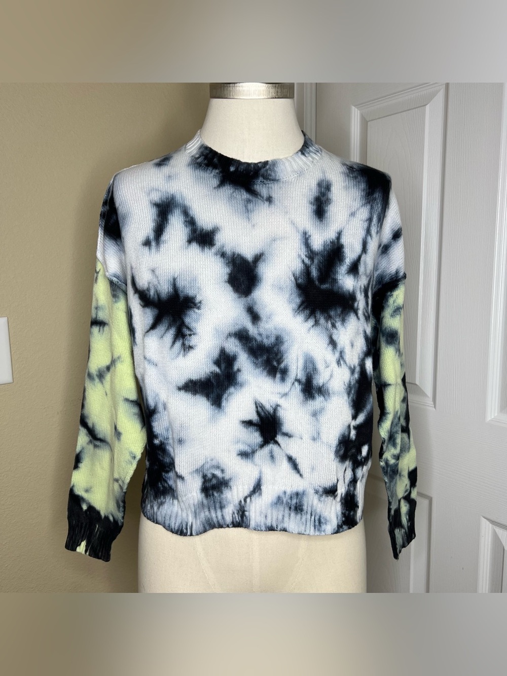 Michael Stars Tie-Dye Crewneck Sweater